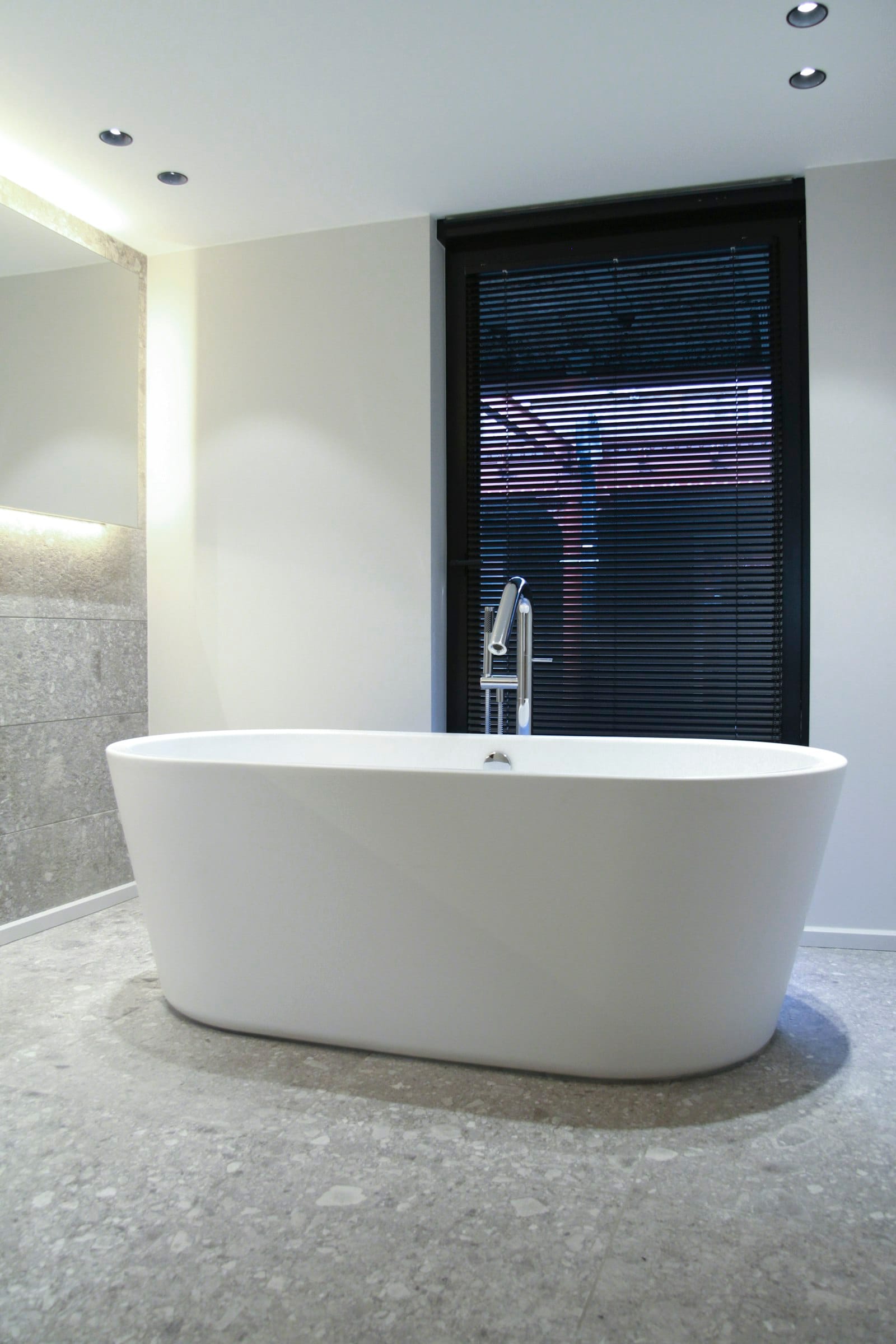 Il bagno con la doccia