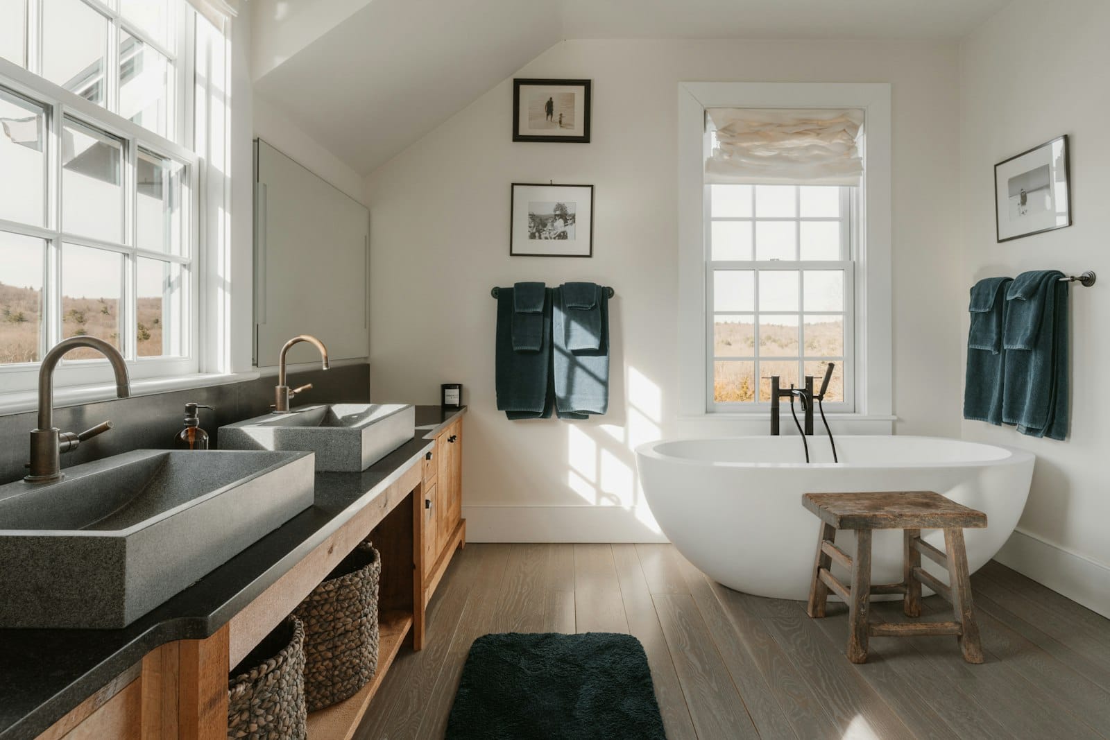 Il bagno in camera